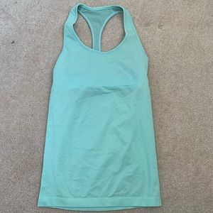 Lululemon Racerback Tank Top Blue Size 4